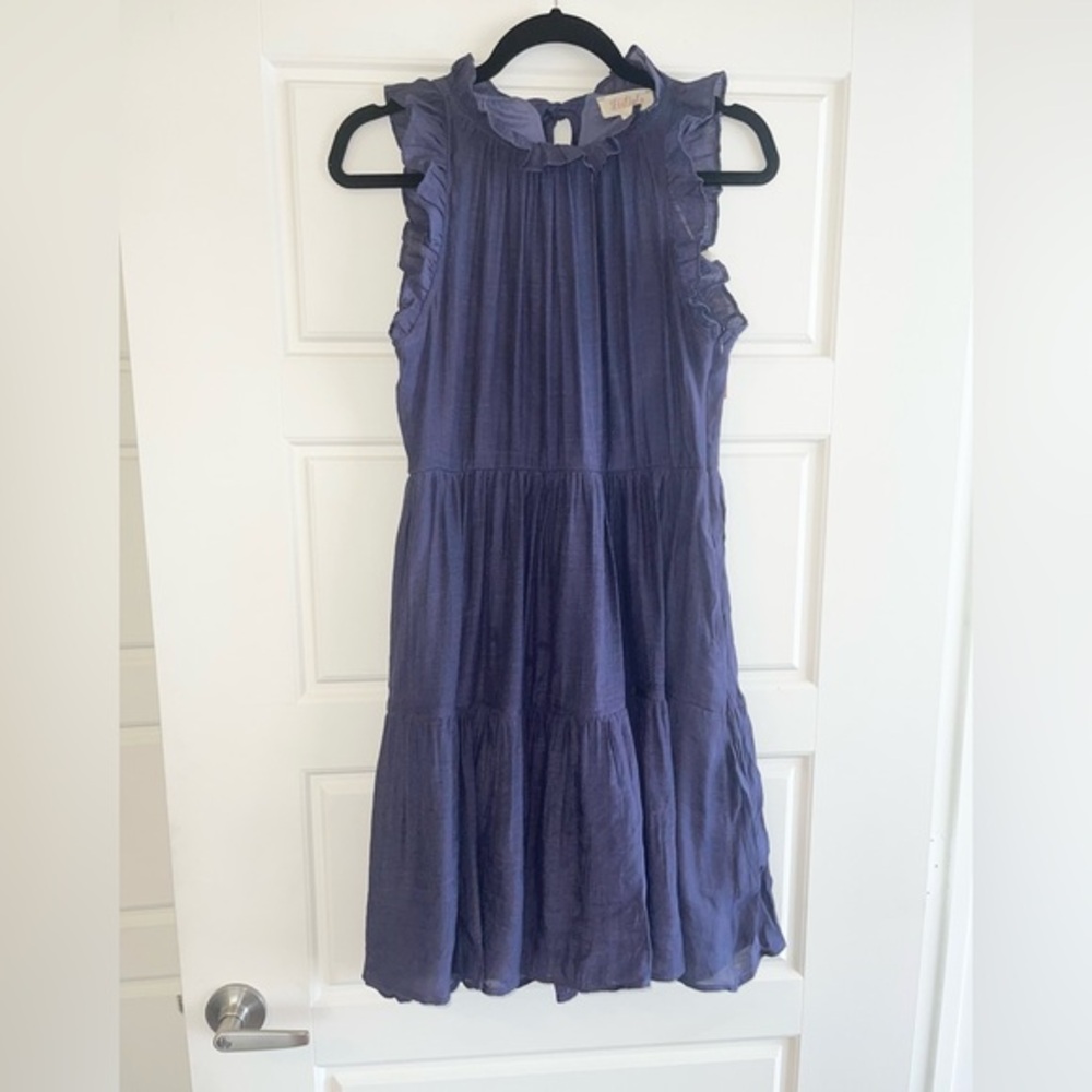 Listicle NWT Plum Gauze-y Dress Size Small